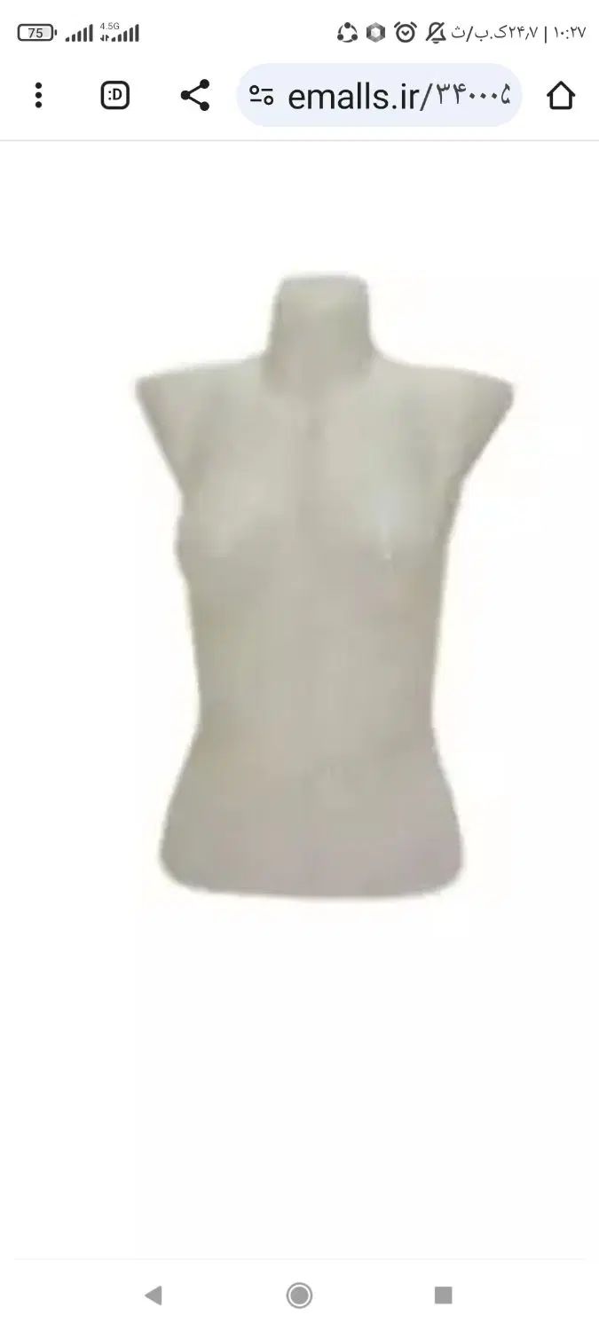 حراج مانکی نیم تنه لباس زنانه|فروشگاه و مغازه|ایلام, |دیوار