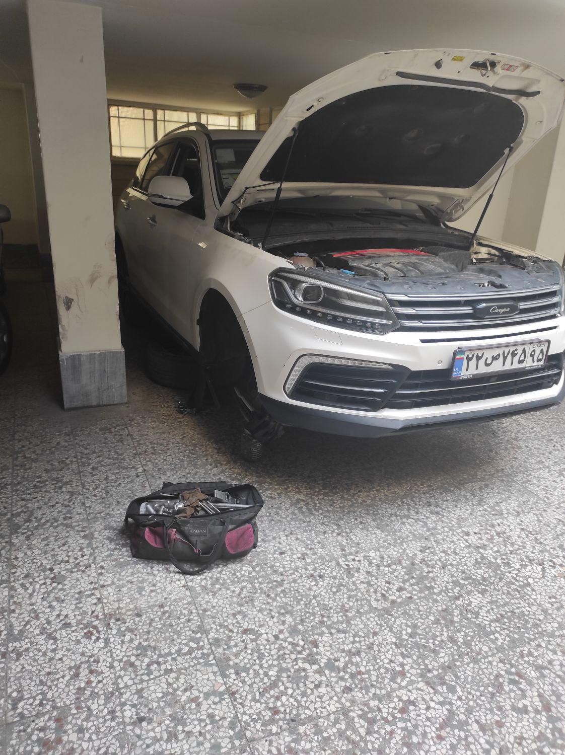 تعمیرتخصصی مکانیکی سیار جلوبندی سازی غرب تهران|خدمات موتور و ماشین|تهران, صادقیه|دیوار