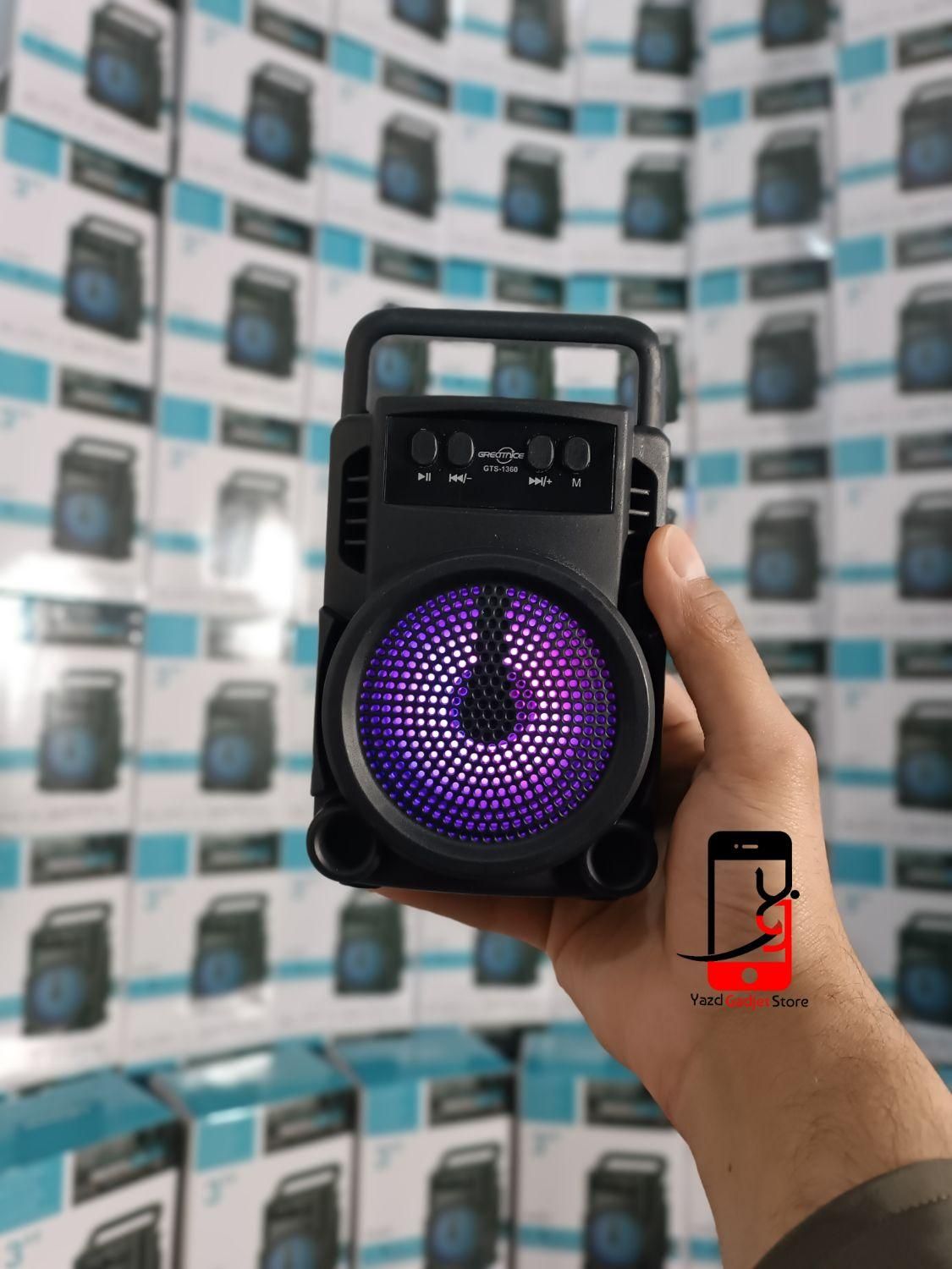 اسپیکر بلوتوثی/1360 GTS /گارانتی18 ماه/بلندگو/باند|پخش‌کننده همراه|یزد, |دیوار