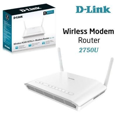 مودم دی لینک Adsl2 Dlink 2750u|مودم و تجهیزات شبکه|اصفهان, باغ زرشک|دیوار
