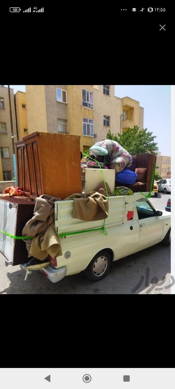 باربری وانت بار وانت تلفنی با کارگر وبدون کارگر|خدمات حمل و نقل|تبریز, |دیوار