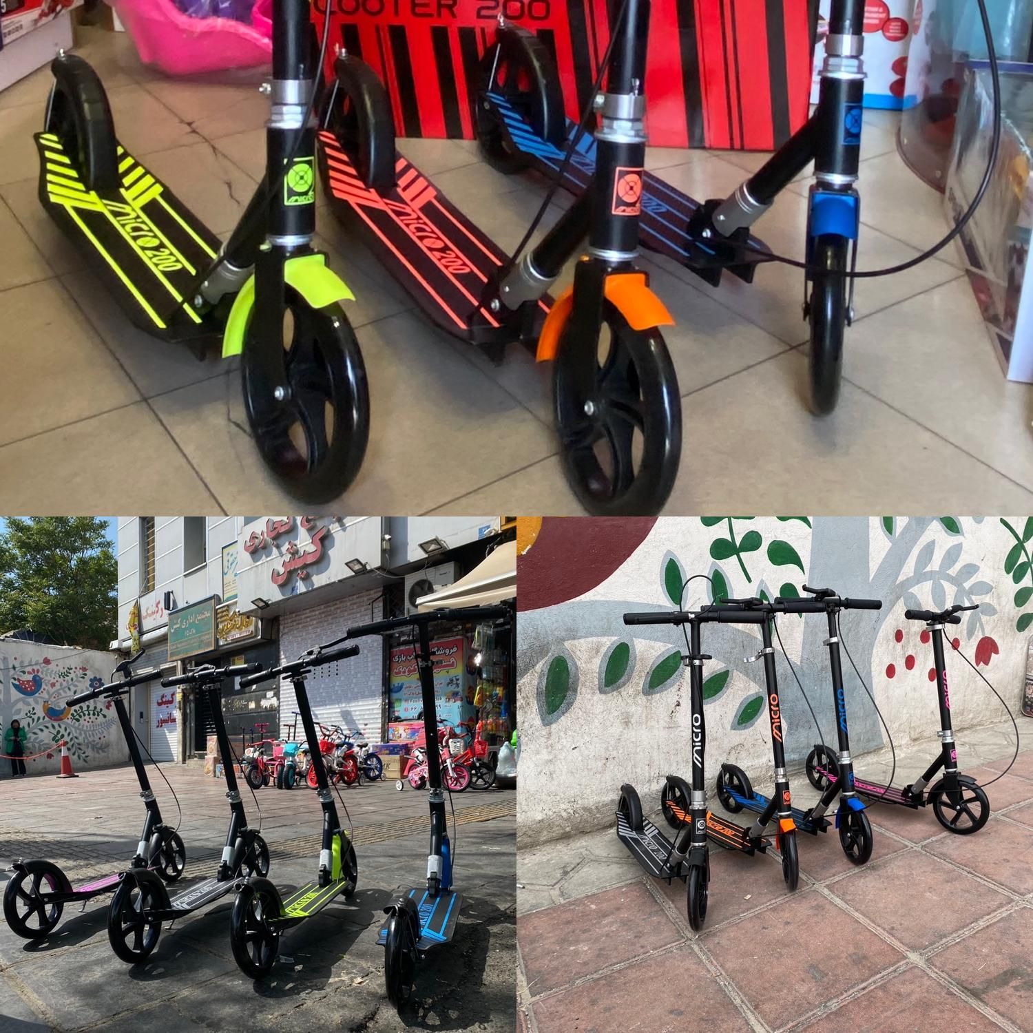اسکوتر مدل تاشو سرسره|دوچرخه، اسکیت، اسکوتر|تهران, سلسبیل جنوبی|دیوار