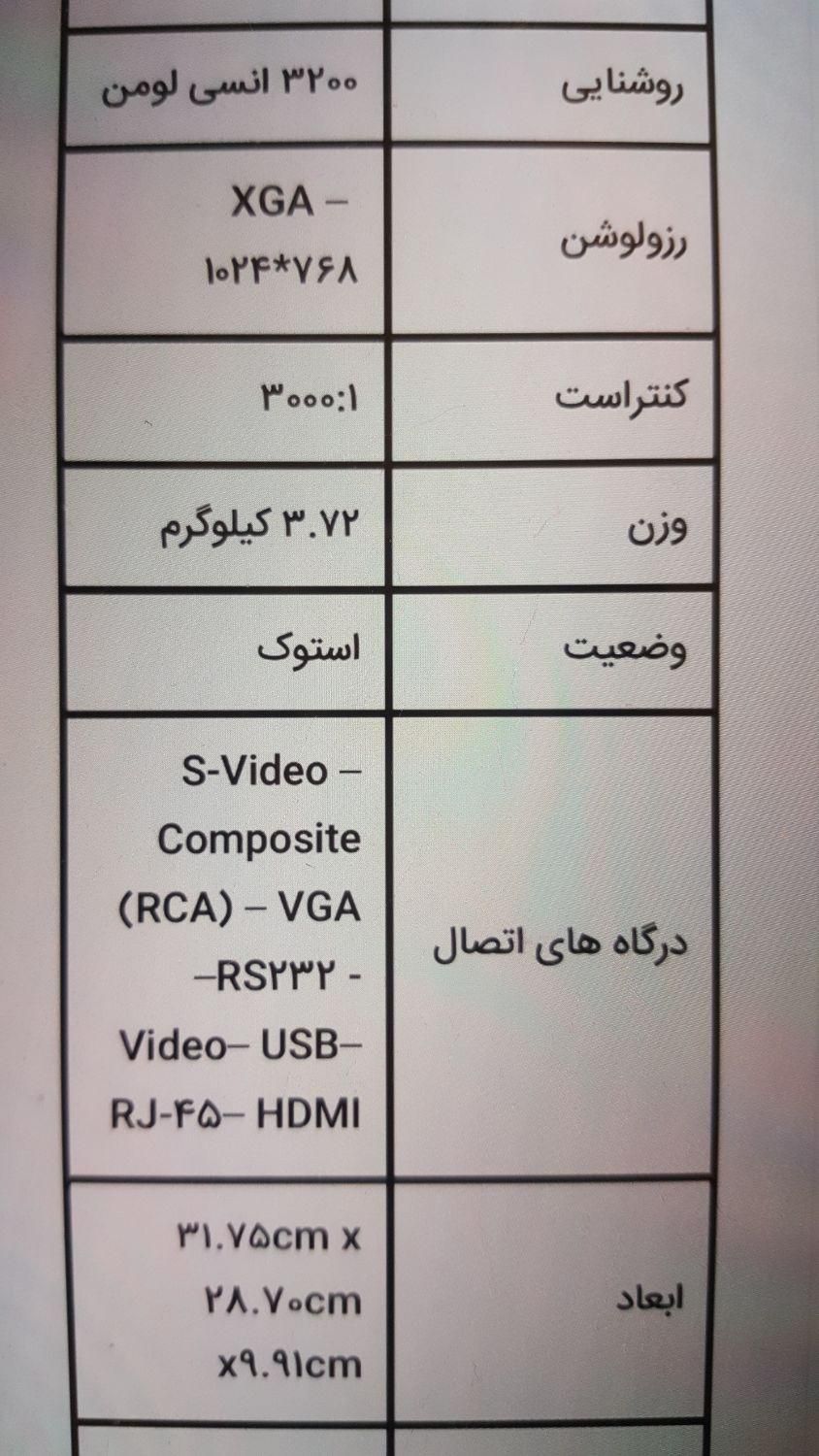 ویدیو پرژکتور هیتاچی به همراه پرده نمایش|تلویزیون و پروژکتور|تهران, دانشگاه علم و صنعت|دیوار