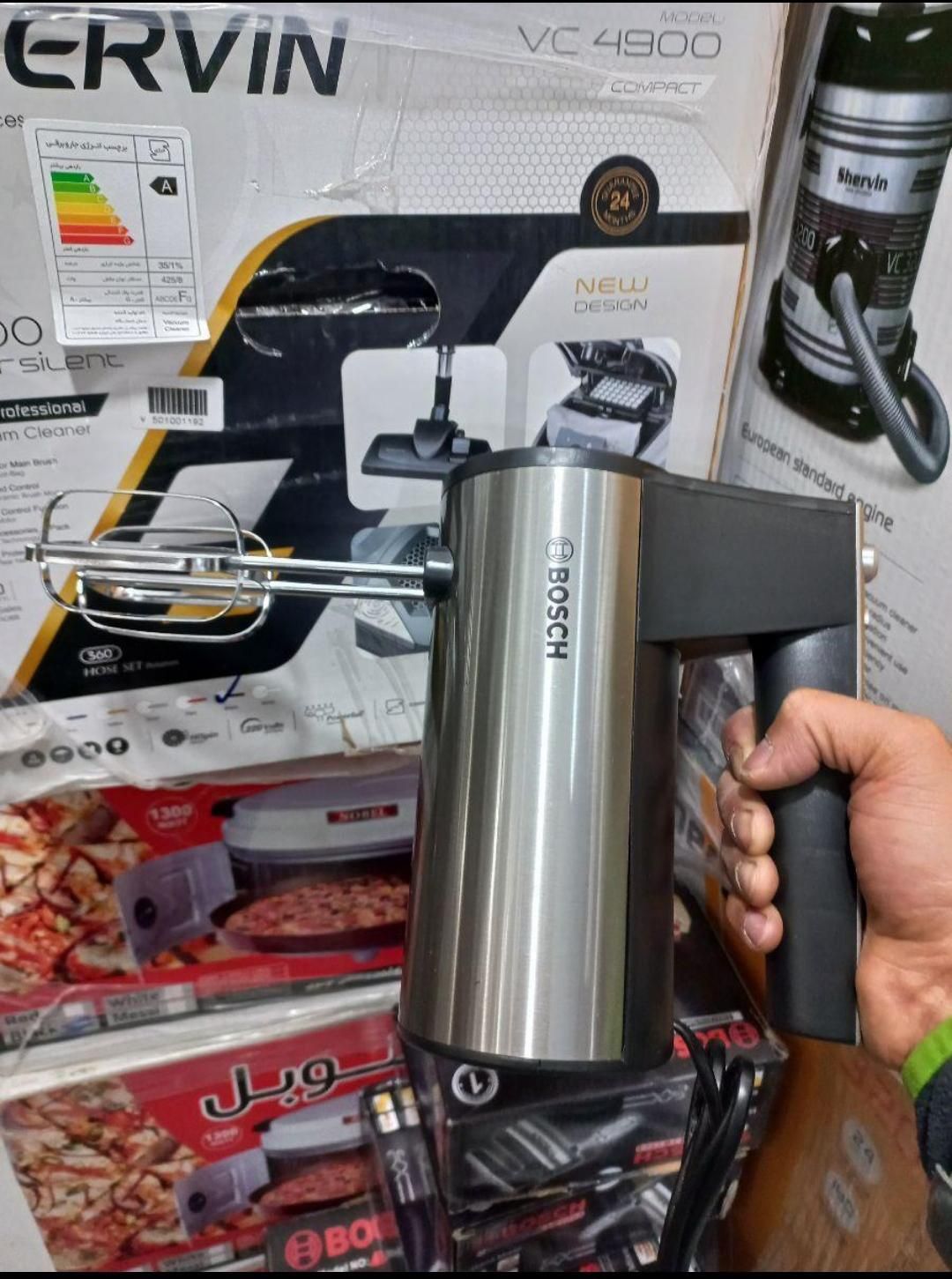 همزن برقی کاسه دار گوشتکوب تک کاره گوشت کوب 3کاره|خردکن، آسیاب، غذاساز|کرج, مصباح|دیوار