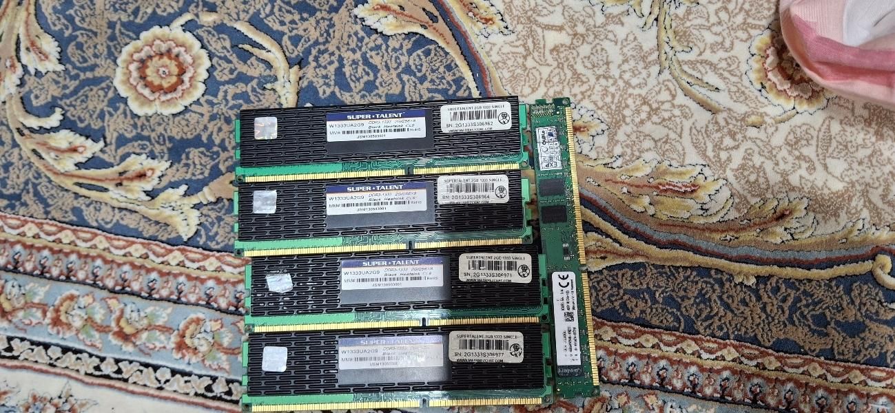 رم ۲ و ۴ ddr3|قطعات و لوازم جانبی رایانه|تهران, اوقاف|دیوار