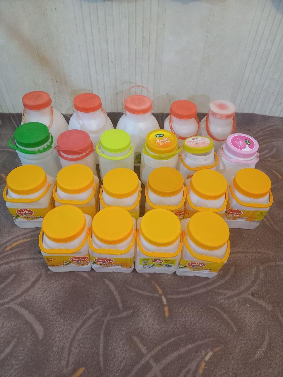 دبه ماست|ظروف نگهدارنده، پلاستیکی، یک‌بارمصرف|نیشابور, کلاغان|دیوار