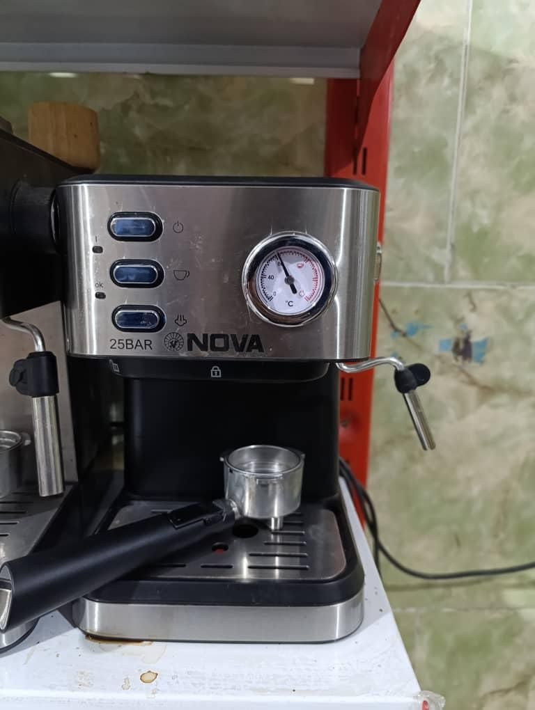 فروش قهوه ساز nova۲۵بار|سماور، چای‌ساز، قهوه‌ساز|کهنوج, |دیوار