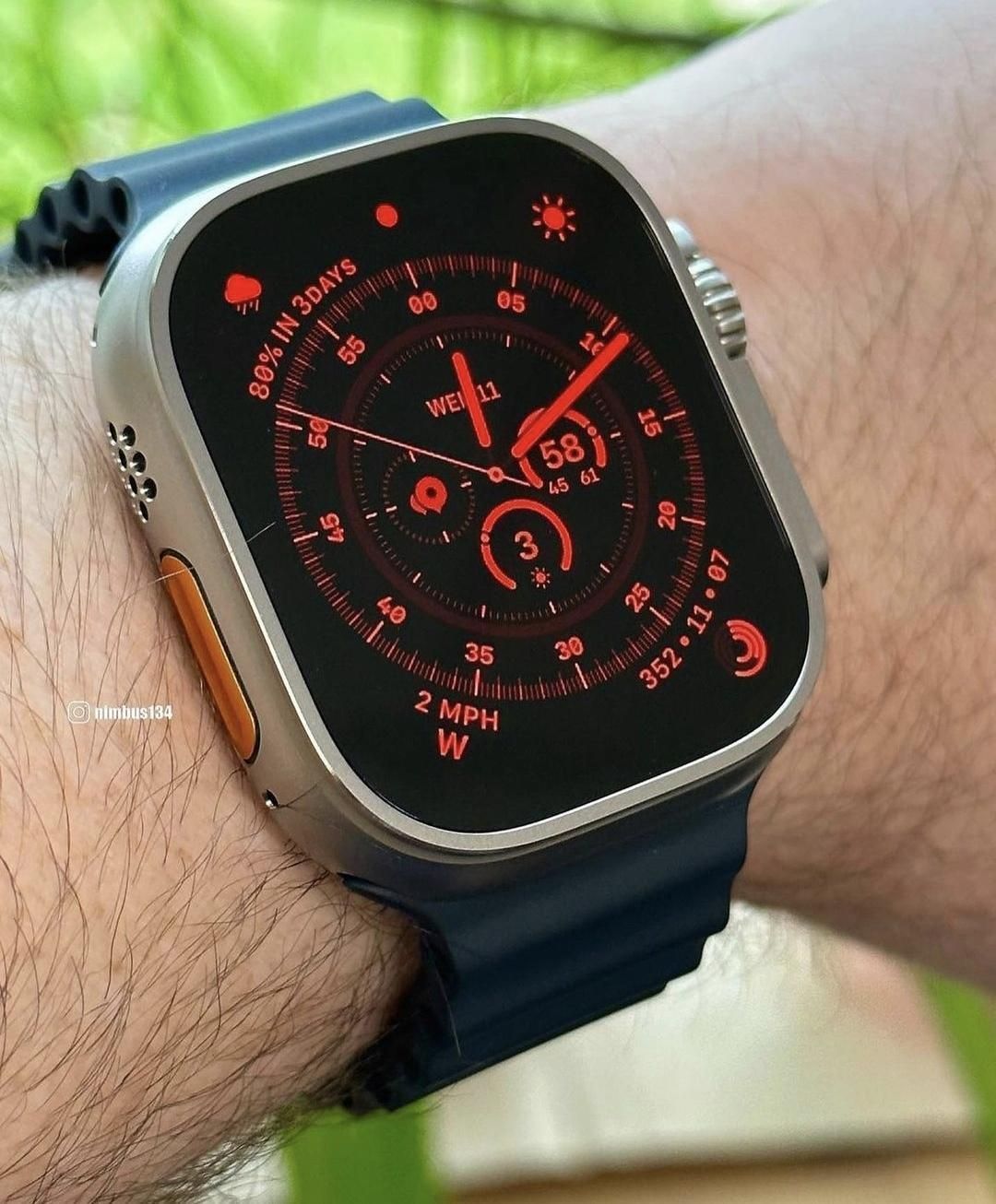 اپل واچ الترا apple watch ساعت هوشمند اسمارت واچ|لوازم جانبی موبایل و تبلت|تهران, نیروی هوایی (پیروزی)|دیوار