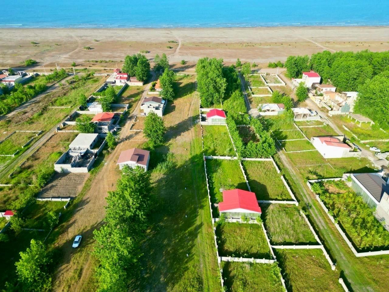 ۱۵۳ متر/قابل ساخت بادید دریای خزر/مالکیت املاک خزر|فروش زمین و ملک کلنگی|چاف و چمخاله, |دیوار