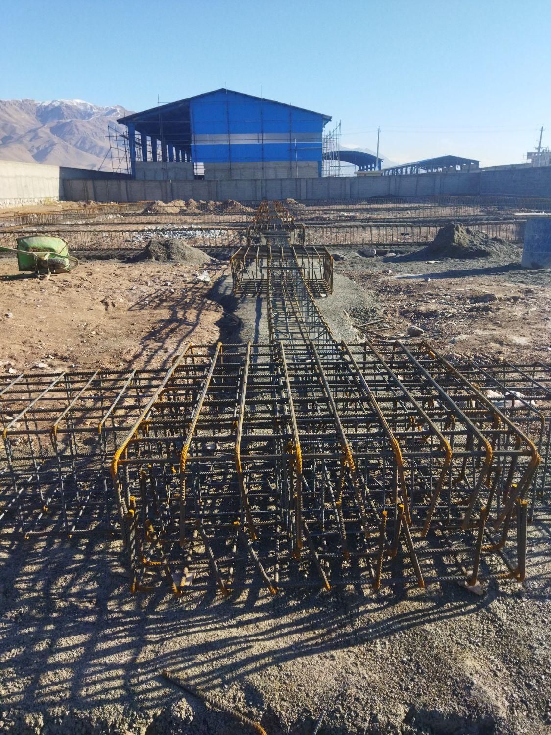 آرماتوربند اسکلت فلزی آلماتور تیرچه کذار ارماتور|خدمات پیشه و مهارت|تبریز, |دیوار