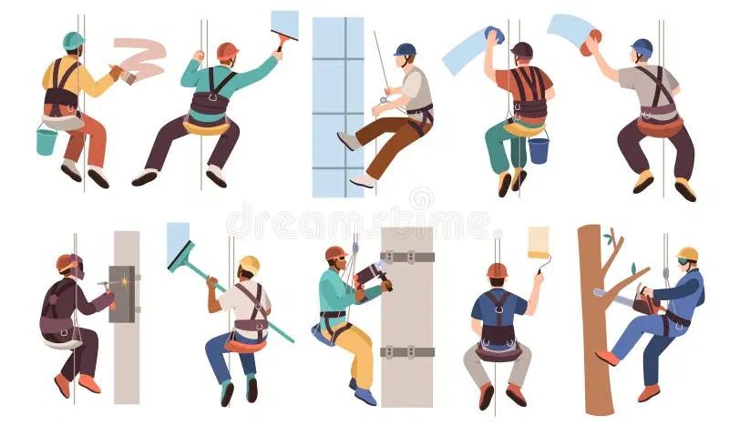 شستن نما نظافت شیشه اب بندی عایق راپل طناب ضد|خدمات پیشه و مهارت|رشت, لاکانی|دیوار