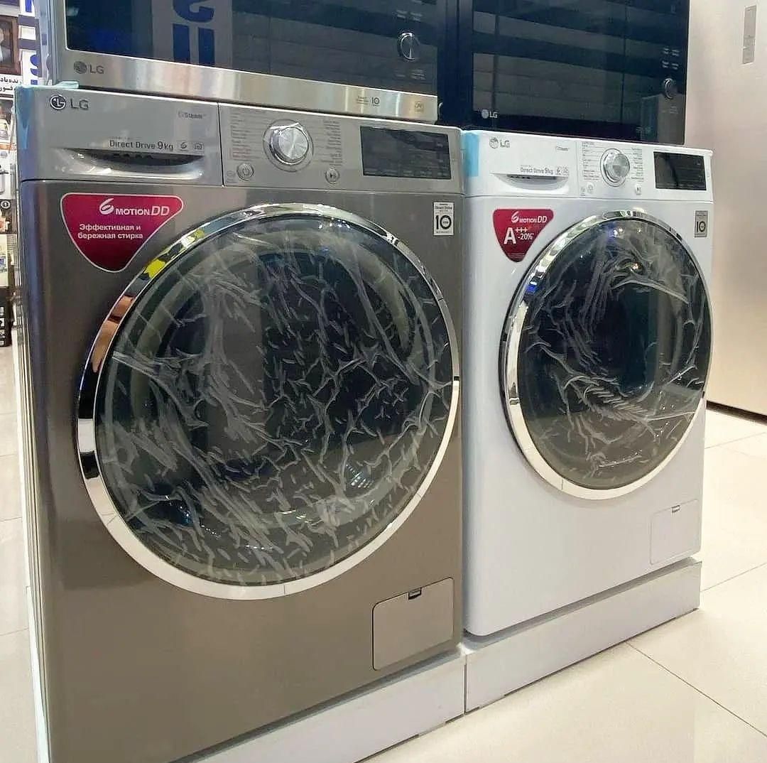 ماشین لباسشویی اتوماتیک ۹کیلوV5 الجی مدل B124|ماشین لباسشویی و خشک‌کن لباس|اهواز, نادری|دیوار
