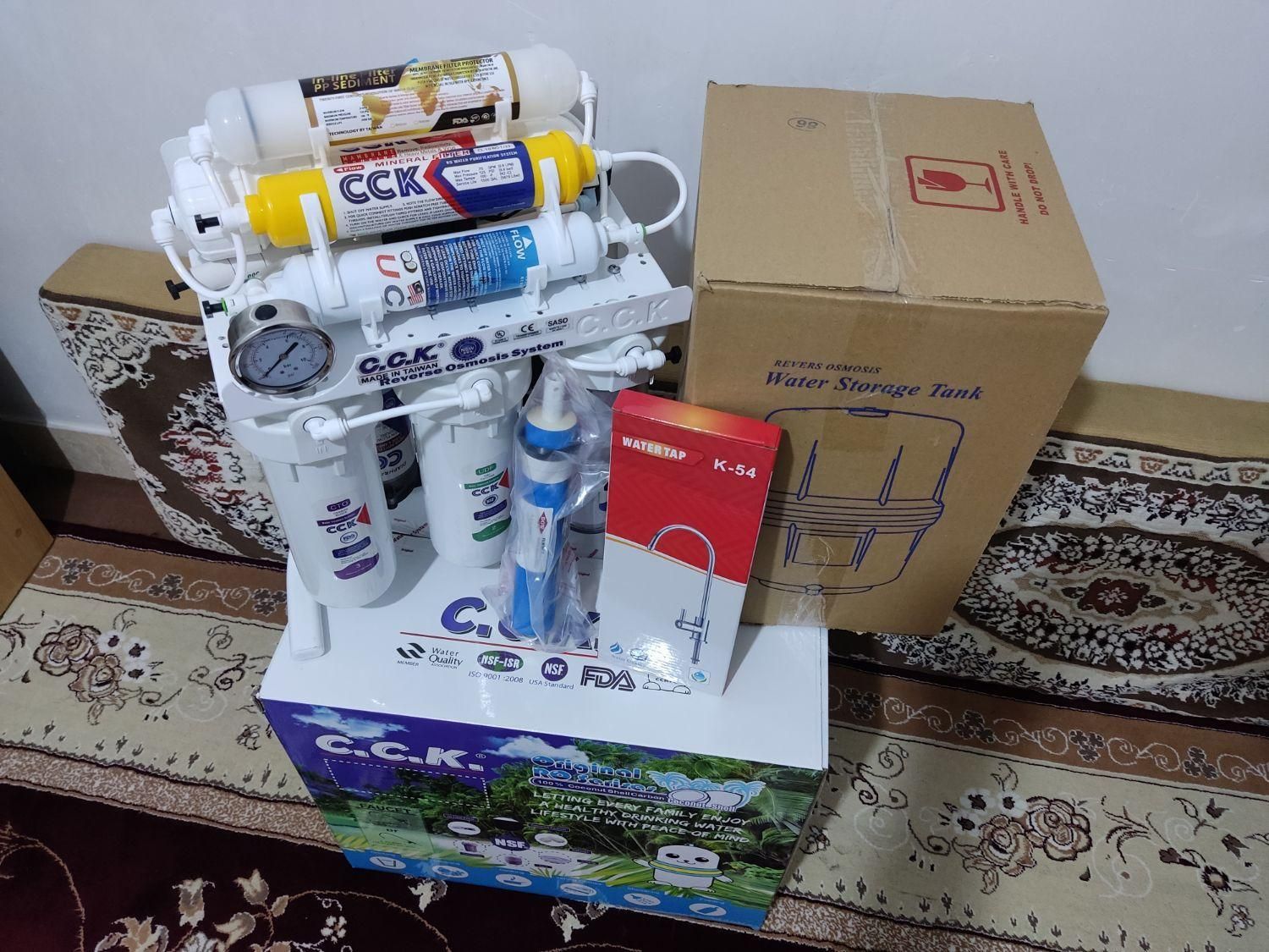تصفیه دستگاه فروش فیلتر وتصفیه نصب با گارانتی|آب‌سردکن و تصفیه آب|شیراز, شریف‌آباد|دیوار