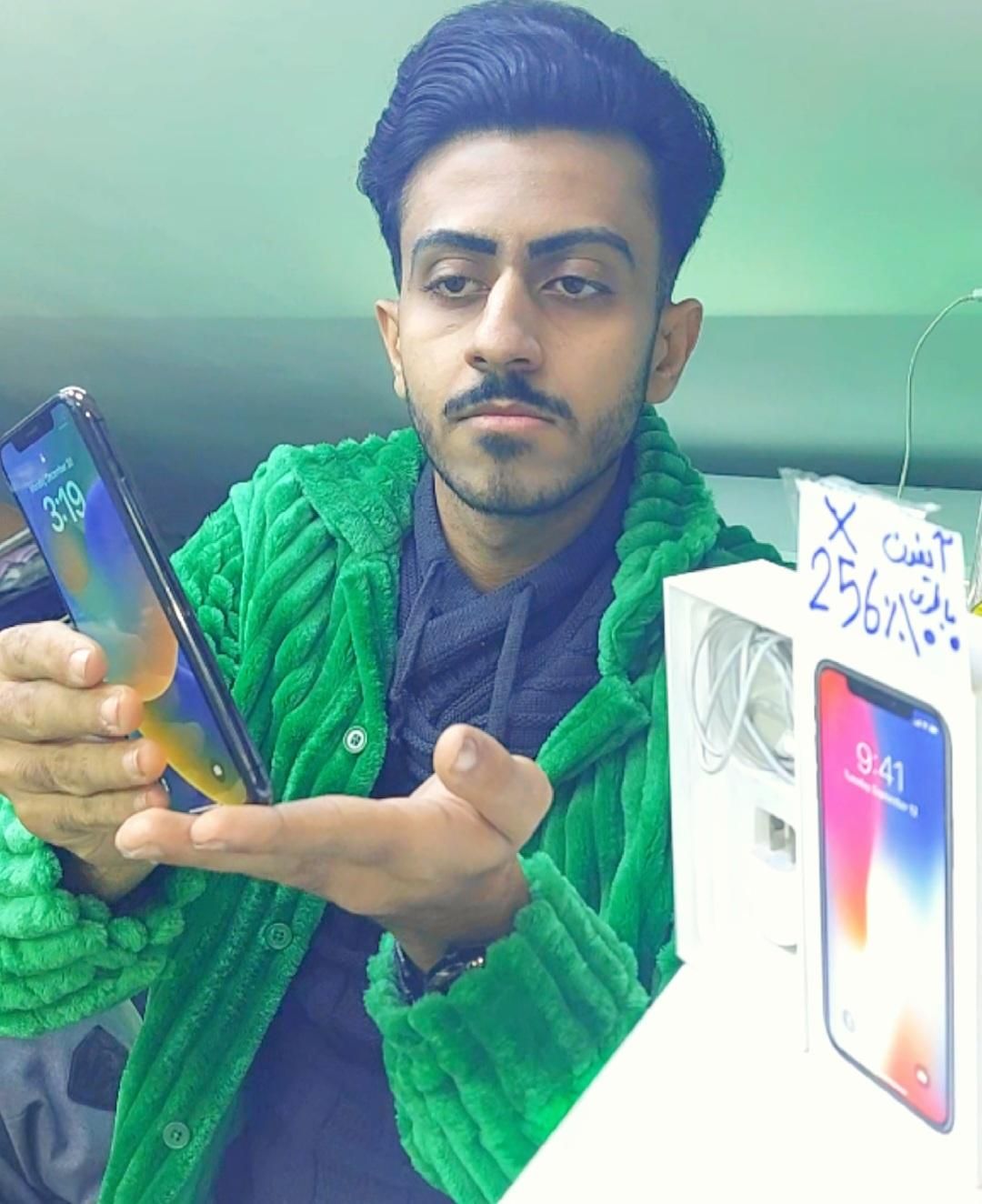 اپل iPhone X ۲۵۶ باطری ۱۰۰ هاشمی علاالدین|موبایل|تهران, شیخ هادی|دیوار