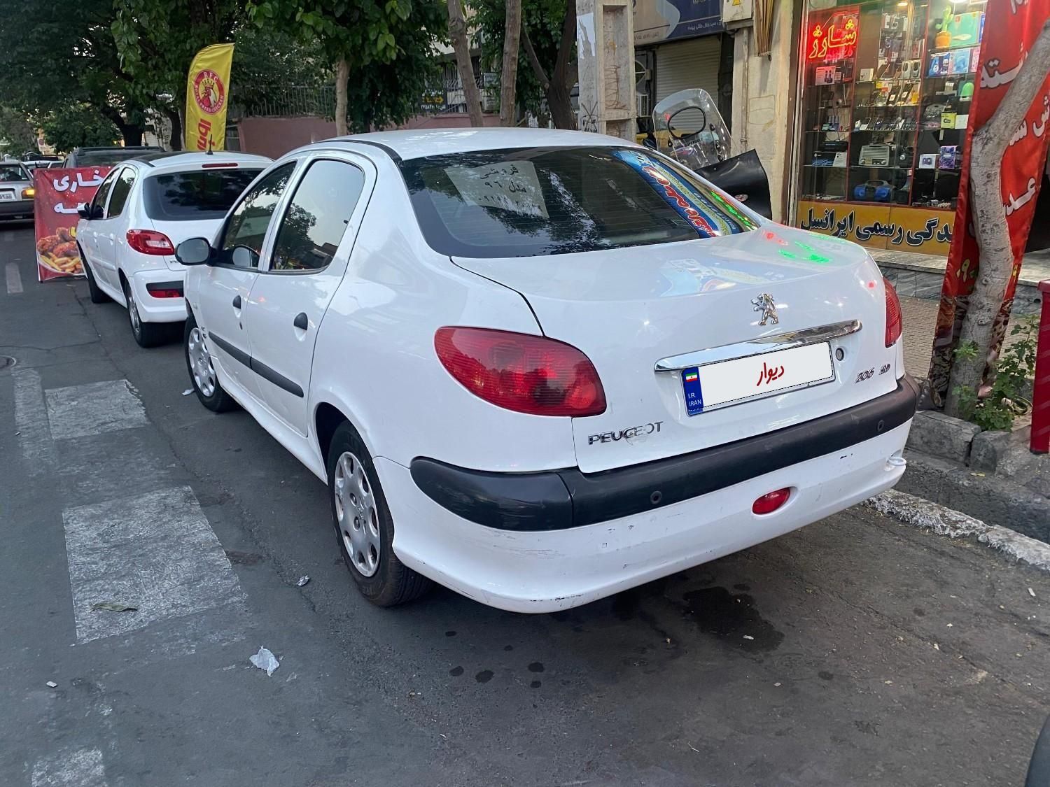 پژو 206 SD، Tu5، V8 مدل 1396|خودرو سواری و وانت|تهران, نظام‌آباد|دیوار