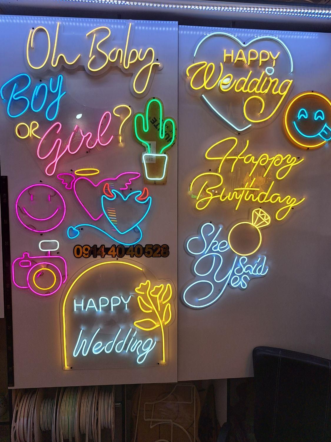 تابلو نئون ال ای دی الکام پاساژ چهل ستون پلاک ۲۳|فروشگاه و مغازه|تبریز, |دیوار