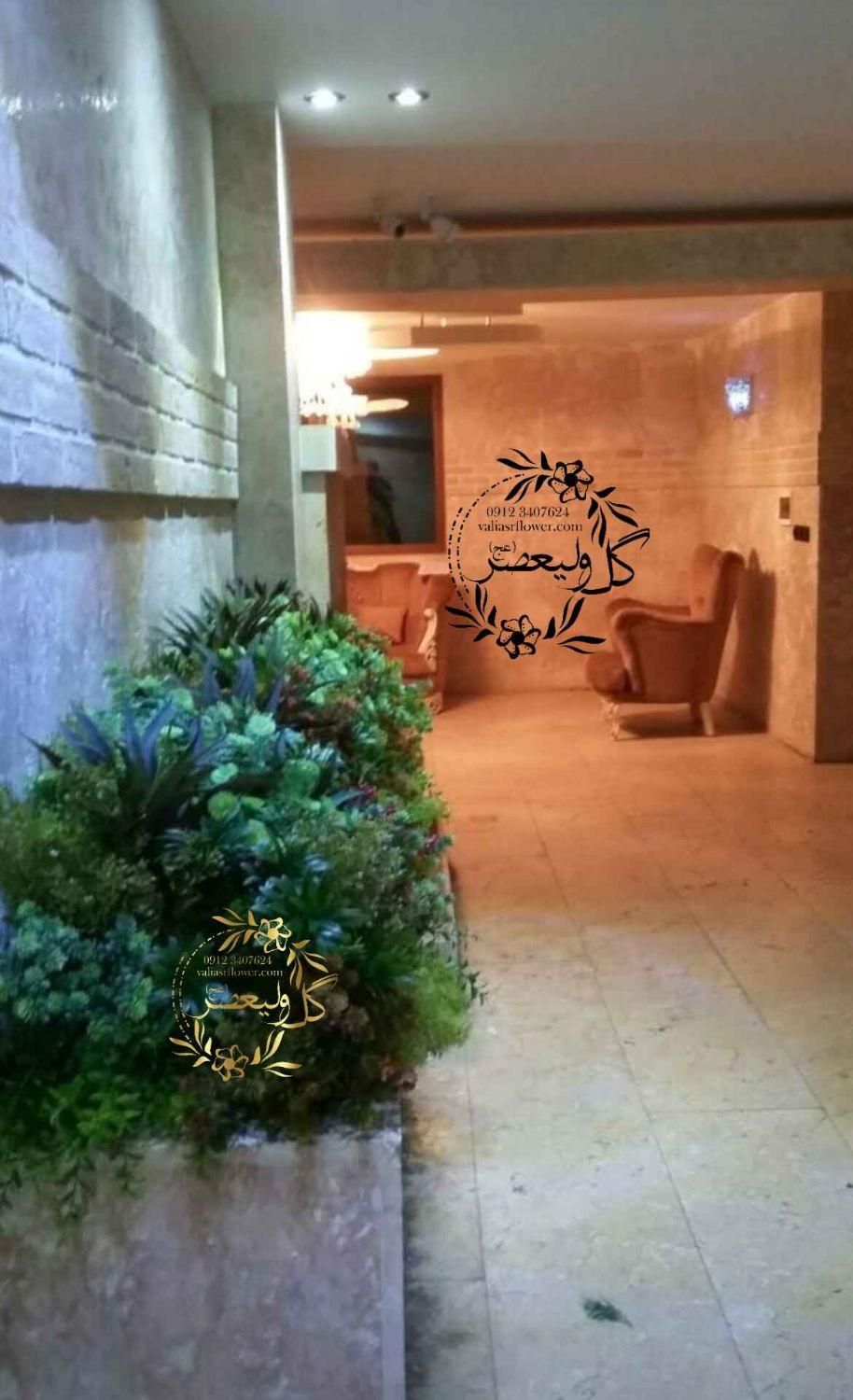 گل آرایی(گیاه سبز مصنوعی)برای داخل باکس|گل مصنوعی|تهران, بازار|دیوار