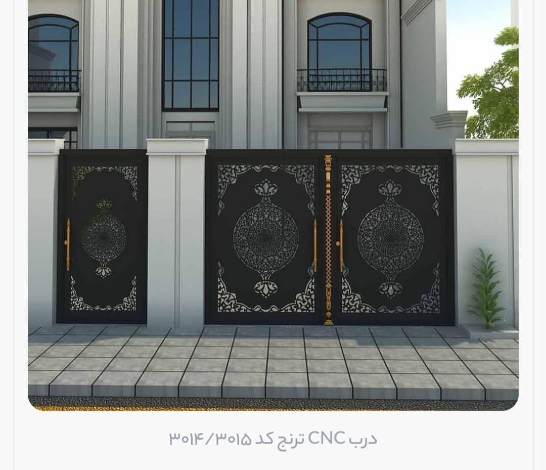 درب حیاط فلزی کیفیت خوب. جوشکاری|مصالح و تجهیزات ساختمان|برازجان, |دیوار