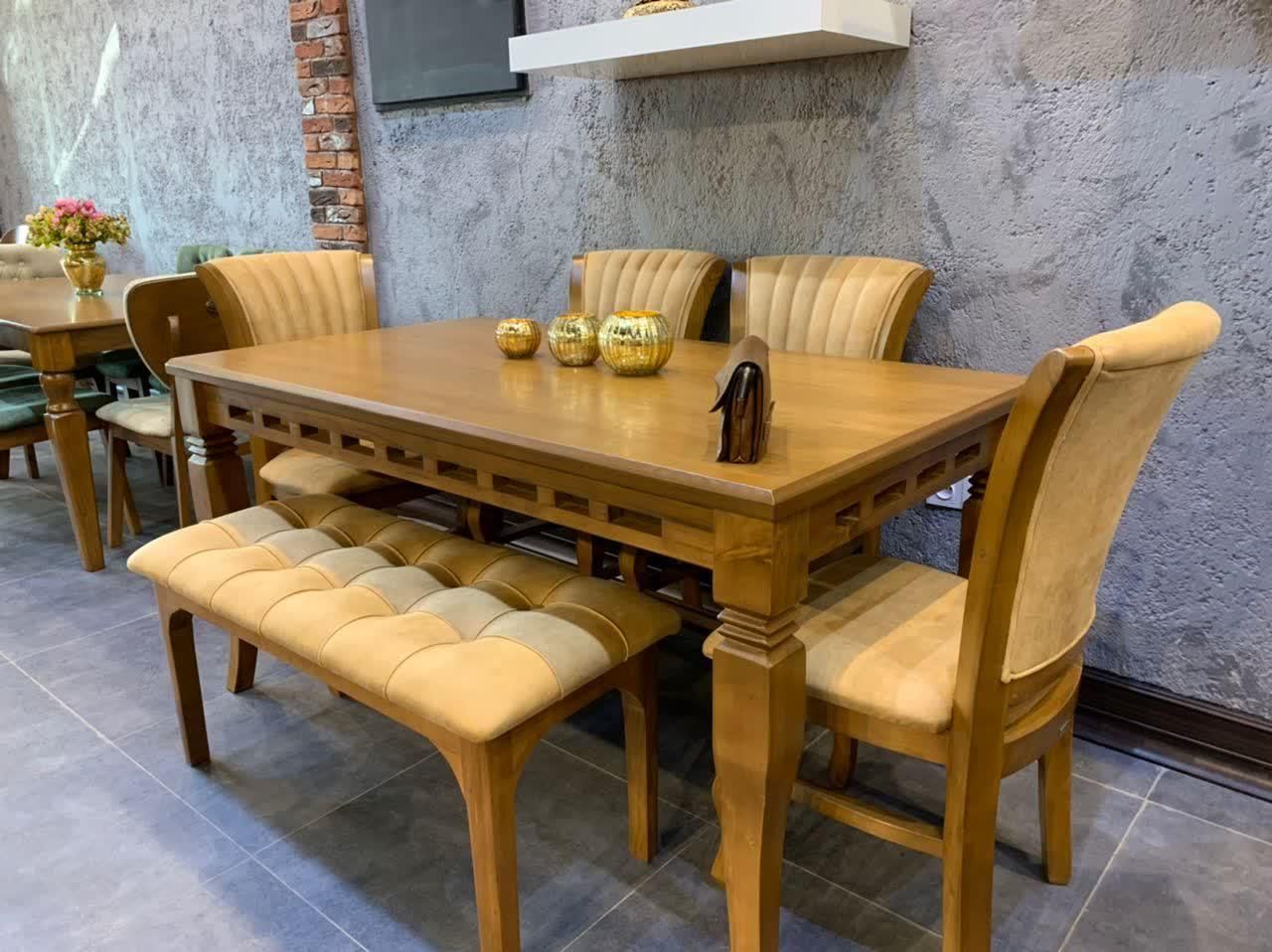 میز ناهارخوری ویولتا.دیاموند|میز و صندلی غذاخوری|قشم, |دیوار