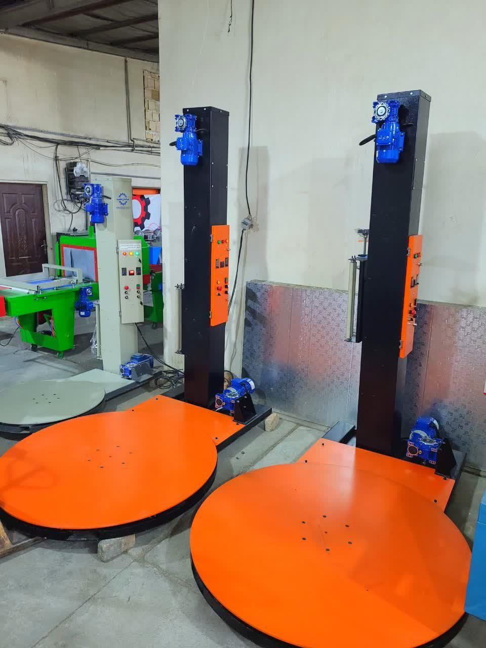 (شیرینگ.دستگاه استرچ پالت/استرجpalletصفحه گردان|ماشین‌آلات صنعتی|تهران, پامنار|دیوار