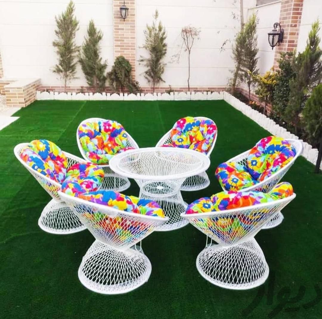 میز وصندلی باغی ویلایی حیاط روف گاردن بامبوی|صندلی و نیمکت|تهران, بلوار کشاورز|دیوار