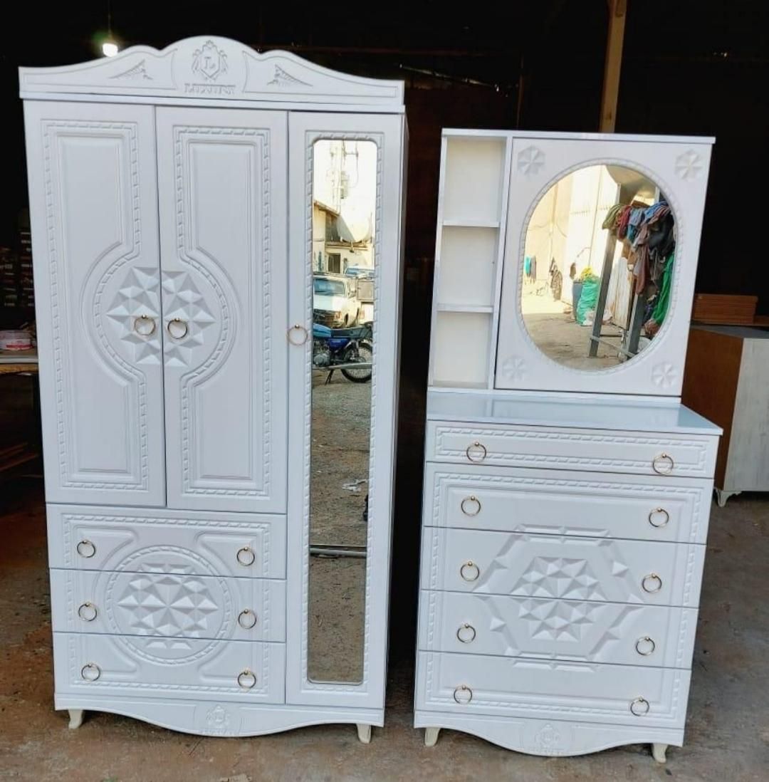 جا رختی کمد دراور اینه دار|جاکفشی، کمد، دراور|چهارباغ, |دیوار