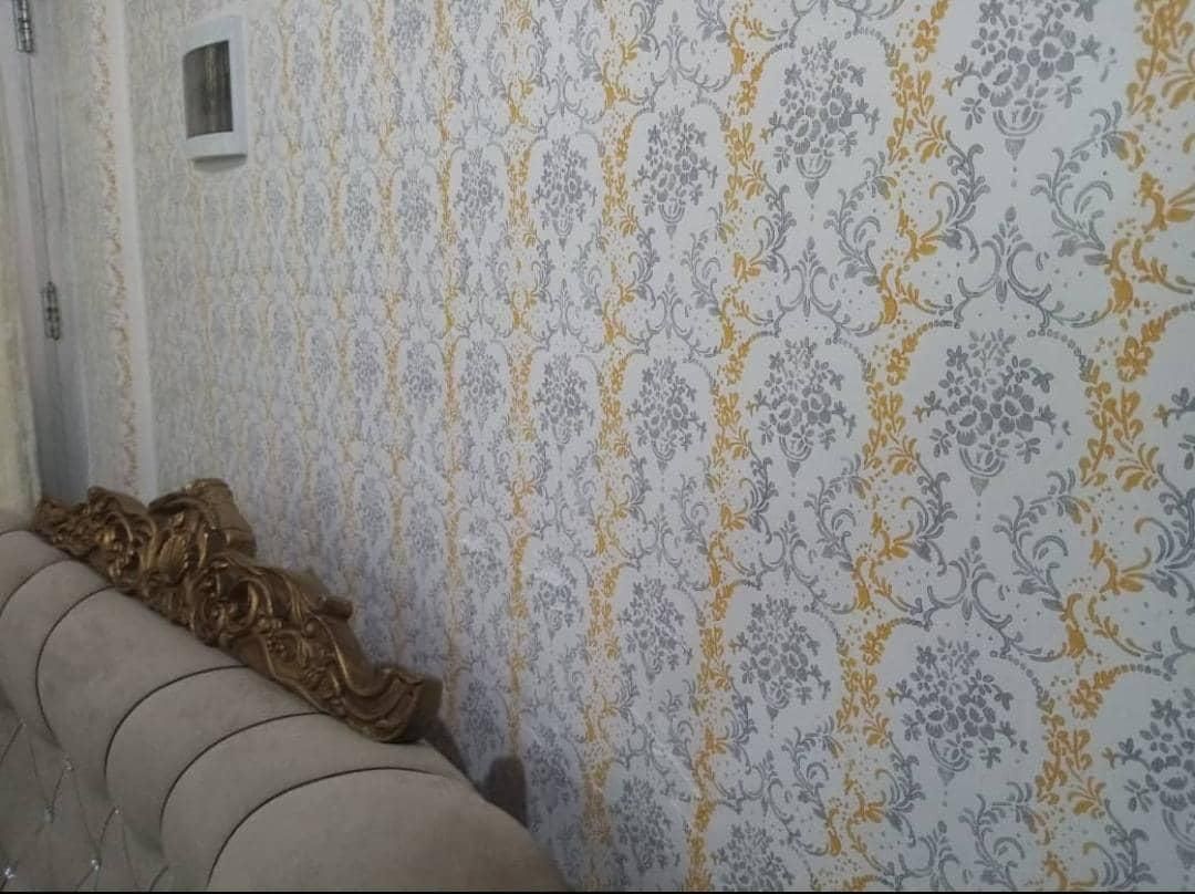 نقاشی طرح کاغذ دیواری|خدمات پیشه و مهارت|بندر ترکمن, |دیوار