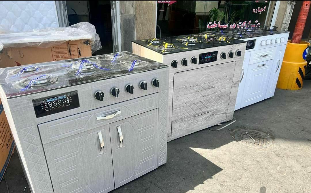 کابینت اجاق گاز،شیشه /۲۴ماه ضمانت رنگ های متنوع|اجاق گاز و لوازم برقی پخت‌وپز|رشت, رشتیان|دیوار