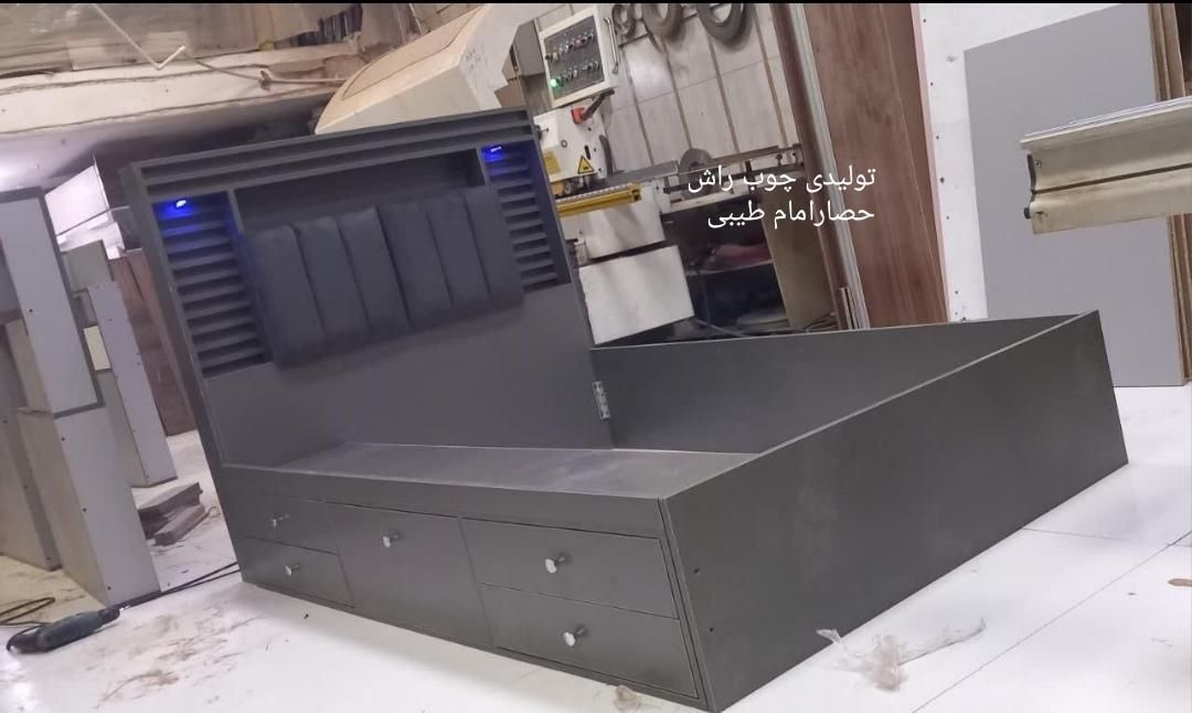 تخت خواب دونفره بیستا طرح جدید|تخت و سرویس خواب|همدان, |دیوار