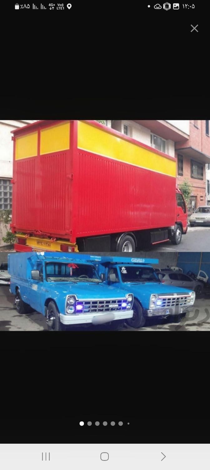 باربری حمل نقل اثاثیه اسباب کشی نیسان‌ خاورحجت بار|خدمات حمل و نقل|مشهد, وکیل‌آباد|دیوار