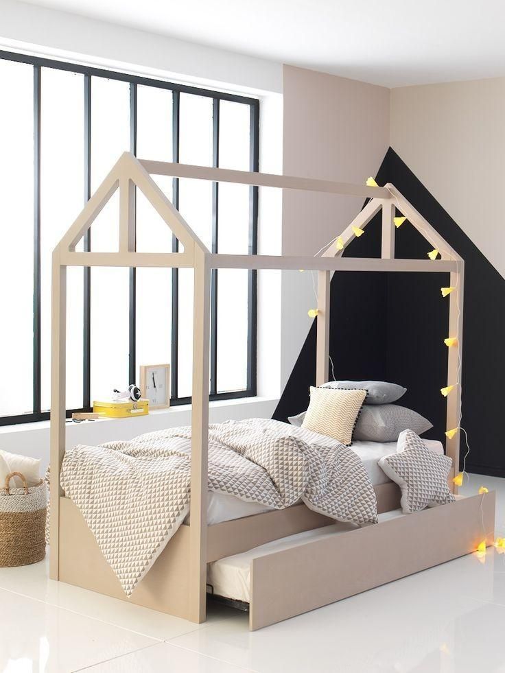 تخت کودک کلبه ای|تخت و سرویس خواب|خاوران, |دیوار