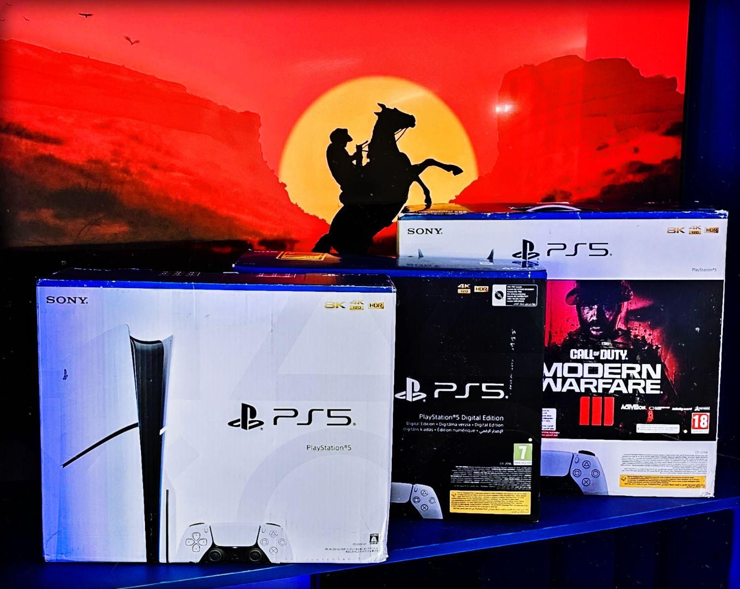 پلی استیشن ۵ اسلیم دیجیتال PS5 SLIM Digital|کنسول، بازی ویدئویی و آنلاین|تبریز, |دیوار