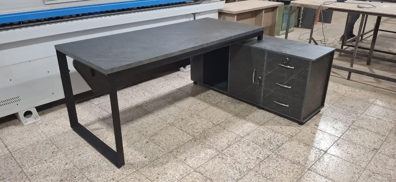 میز اداری مدیریتی ست رومیزی شلف مدرن کد ty700مدرن|دفتر کار|مشهد, عامل|دیوار