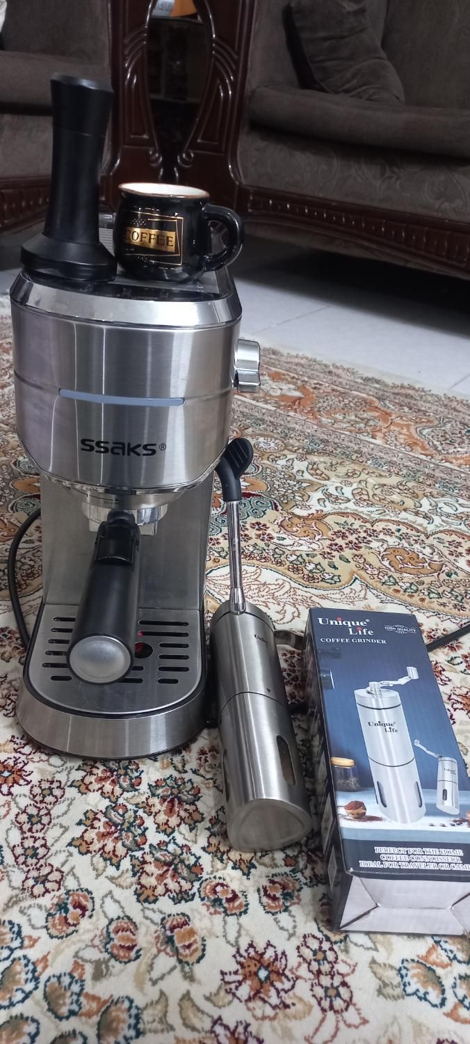 اسپرسو ساز ssaks مدل DW-600|سماور، چای‌ساز، قهوه‌ساز|تهران, سعادت‌آباد|دیوار