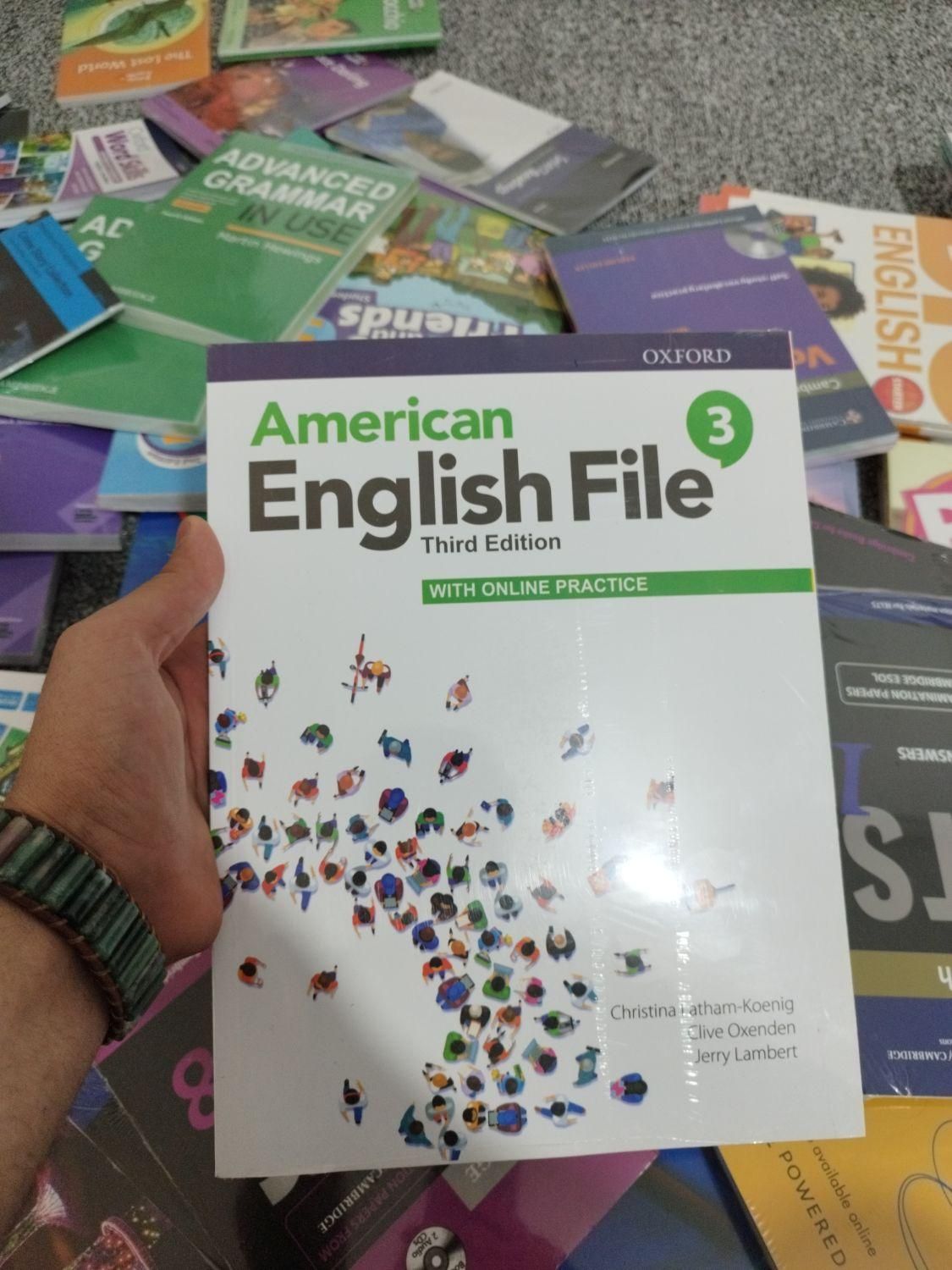 کتاب زبان امریکن انگلیش فایل American English file|کتاب و مجله آموزشی|قم, باسکول|دیوار