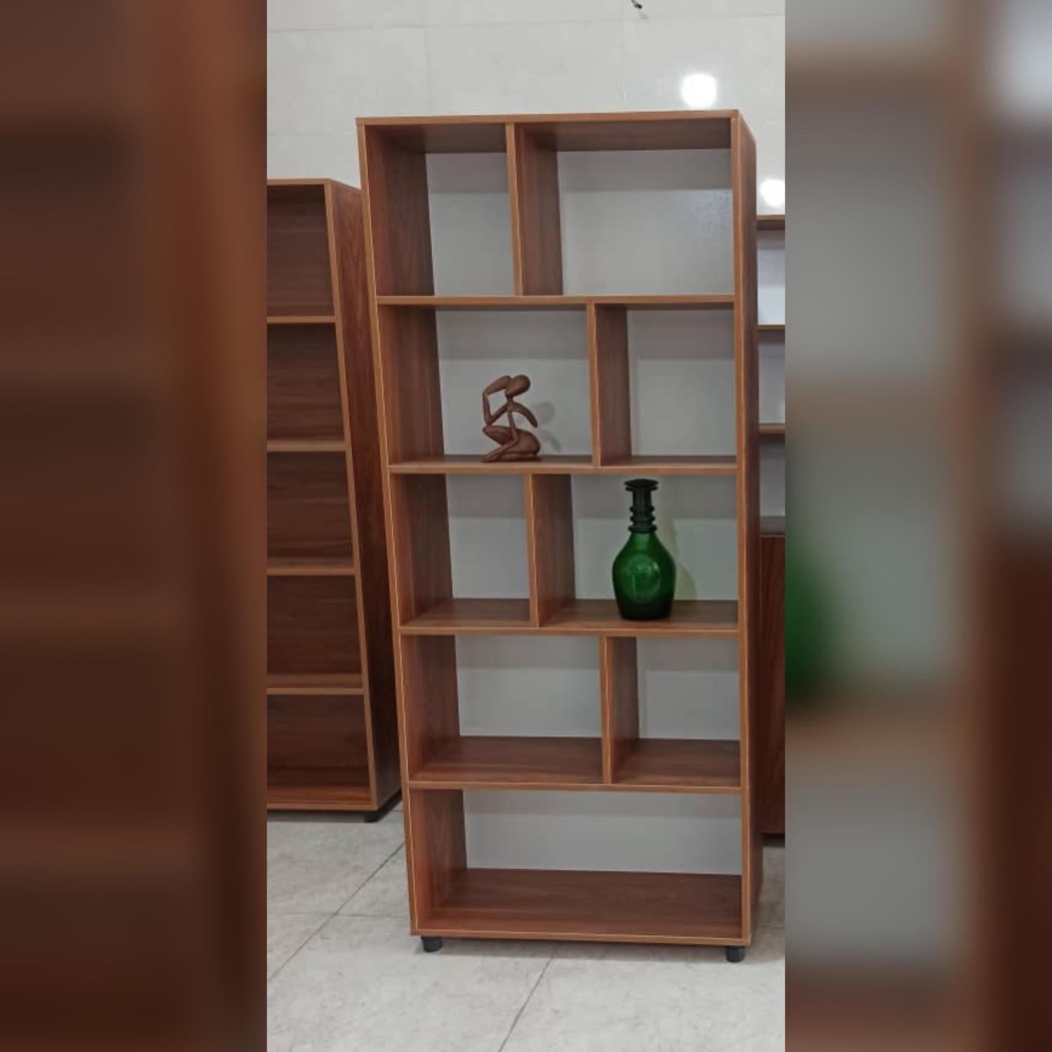 قفسه ، ویترین ،کتابخانه ،شلف کد ۱۳۱۳|کتابخانه، شلف، قفسههای دیواری|تهران, سازمان برنامه شمالی|دیوار