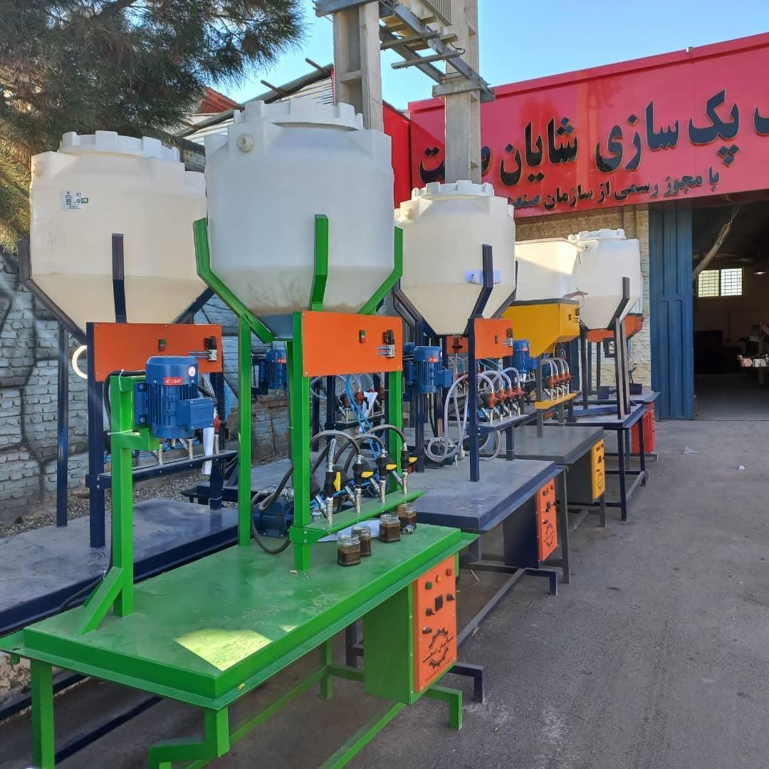 دستگاه پرکن ۴ نازله مایعات رقیق و غلیظ|ماشین‌آلات صنعتی|تهران, صادقیه|دیوار