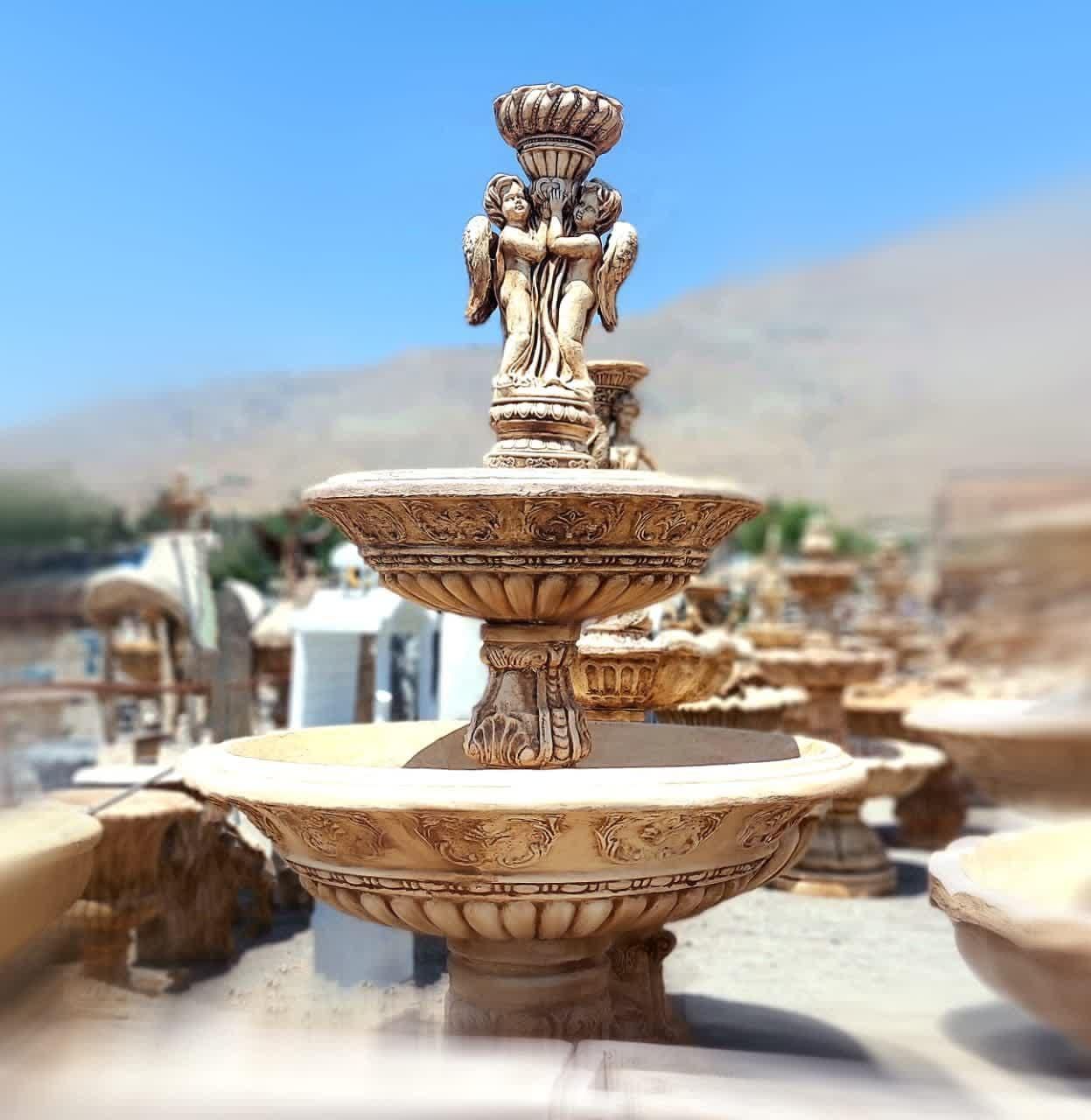 آبنما دوطبقه مجسمه دار بتن گلاس مجلل شیک مقاوم|مصالح و تجهیزات ساختمان|تهران, شهرک دانشگاه|دیوار