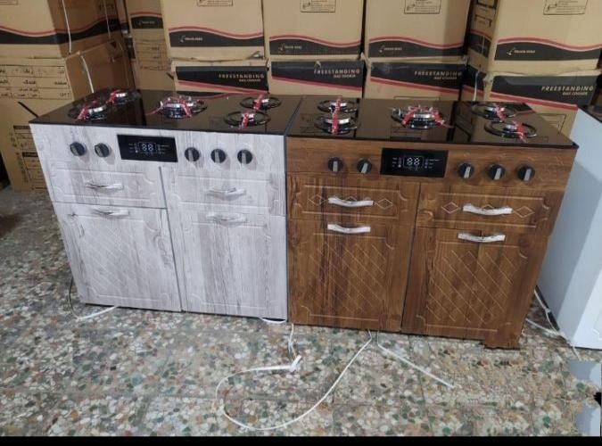 اجاق گاز رومیزی توکار با کابینت صفحه شیشه سکوریت|اجاق گاز و لوازم برقی پخت‌وپز|رشت, رشتیان|دیوار