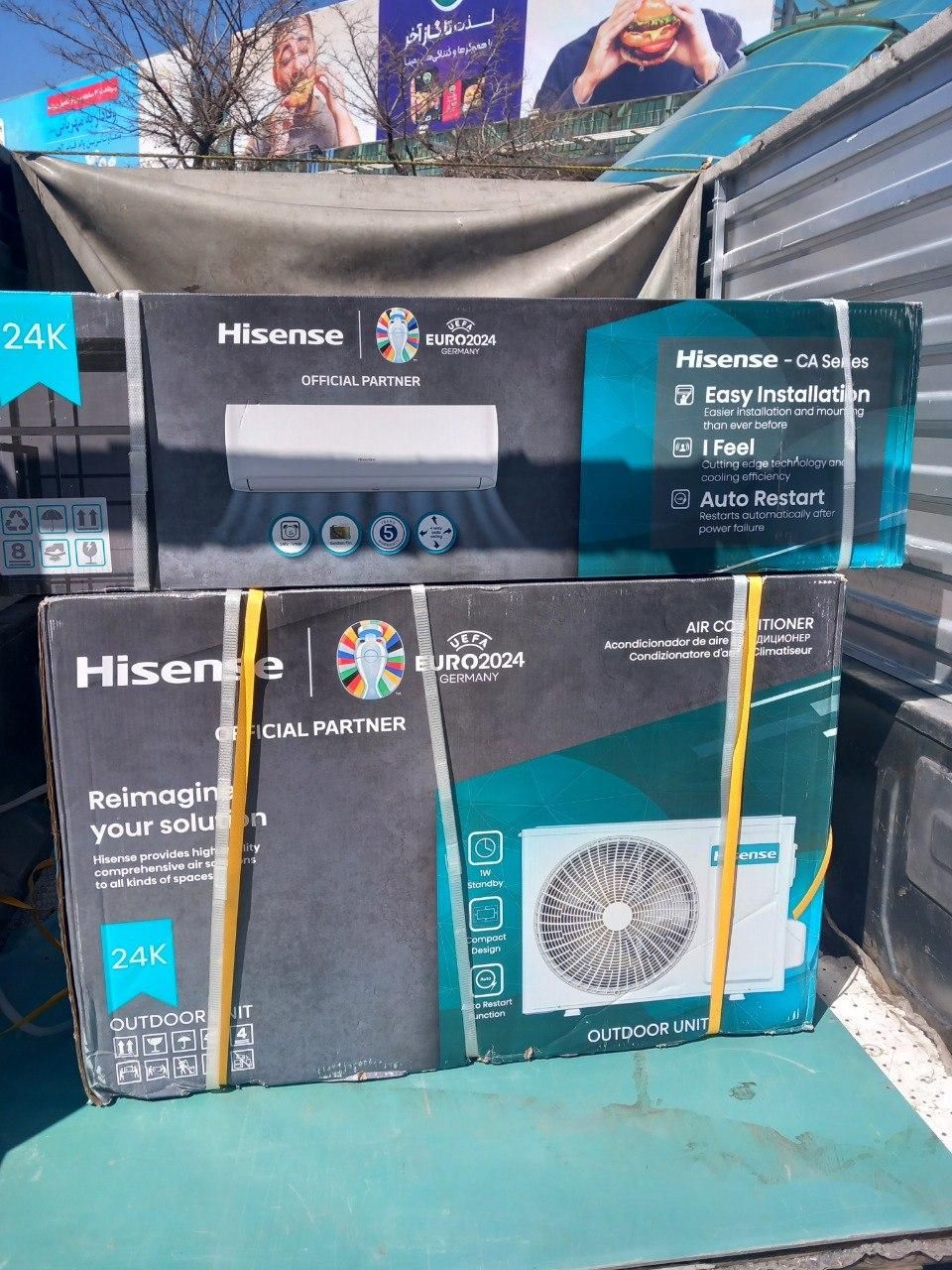 کولر گازی ۲۴هزار هایسنس Hisense|کولر گازی و فن‌کوئل|کرج, گوهردشت|دیوار