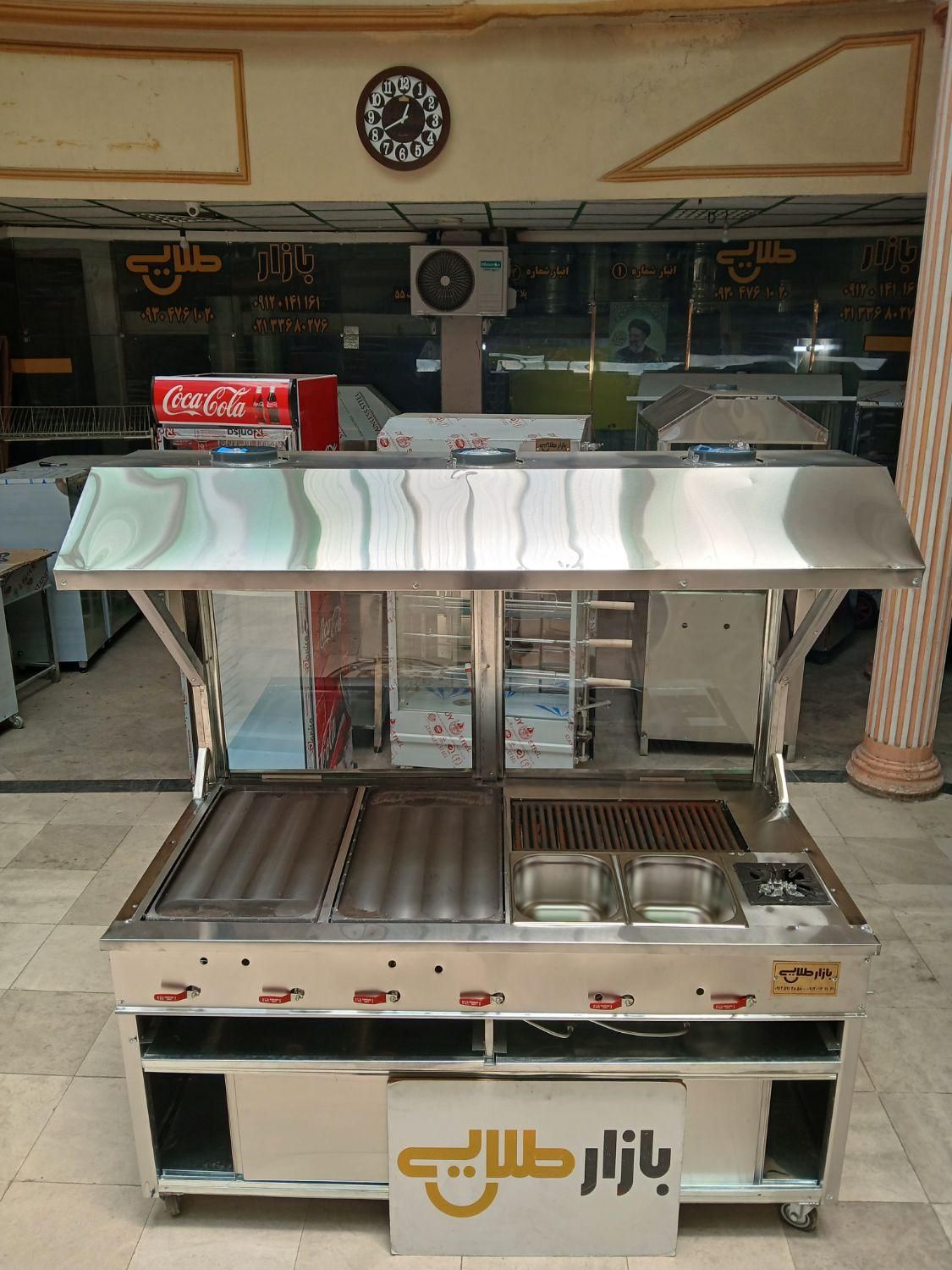 فر ساندویچی مرکب انواع اجاق ساندویچ صنعتی فلافل|کافی‌شاپ و رستوران|تهران, بیسیم|دیوار