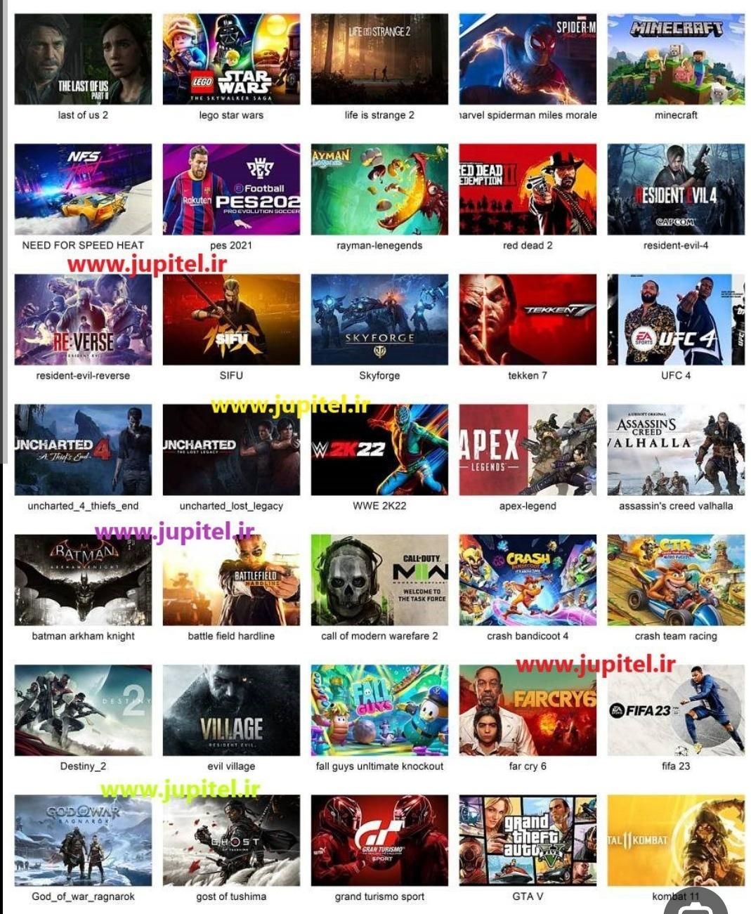 بازیهای ps4 کپی خور|کنسول، بازی ویدئویی و آنلاین|زاهدان, |دیوار
