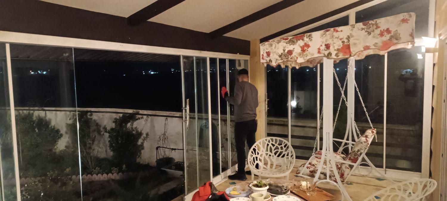 شیشه اسلایدینگ ریلی در گیلان|مصالح و تجهیزات ساختمان|رشت, کوی یخ|دیوار