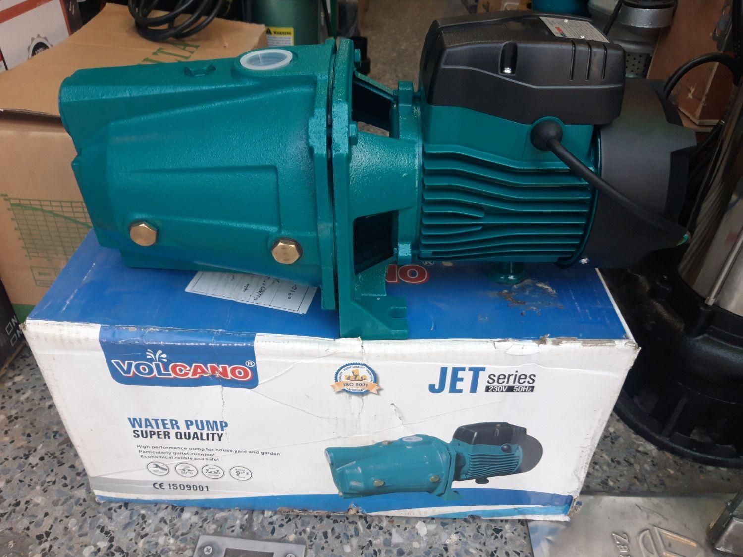 پمپ آب جتی یک اسب ولکانو Volcano مدل Jet100|مصالح و تجهیزات ساختمان|مشهد, کوشش|دیوار