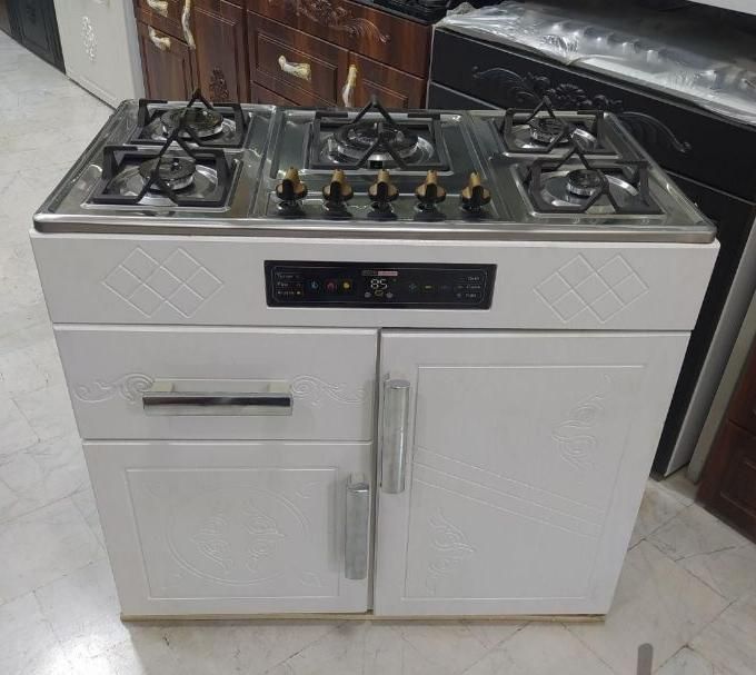 اجاق گاز کابینتی رنگبندی وطرح‌ متنوع مدل چدن گرد۹۹|اجاق گاز و لوازم برقی پخت‌وپز|رشت, رشتیان|دیوار