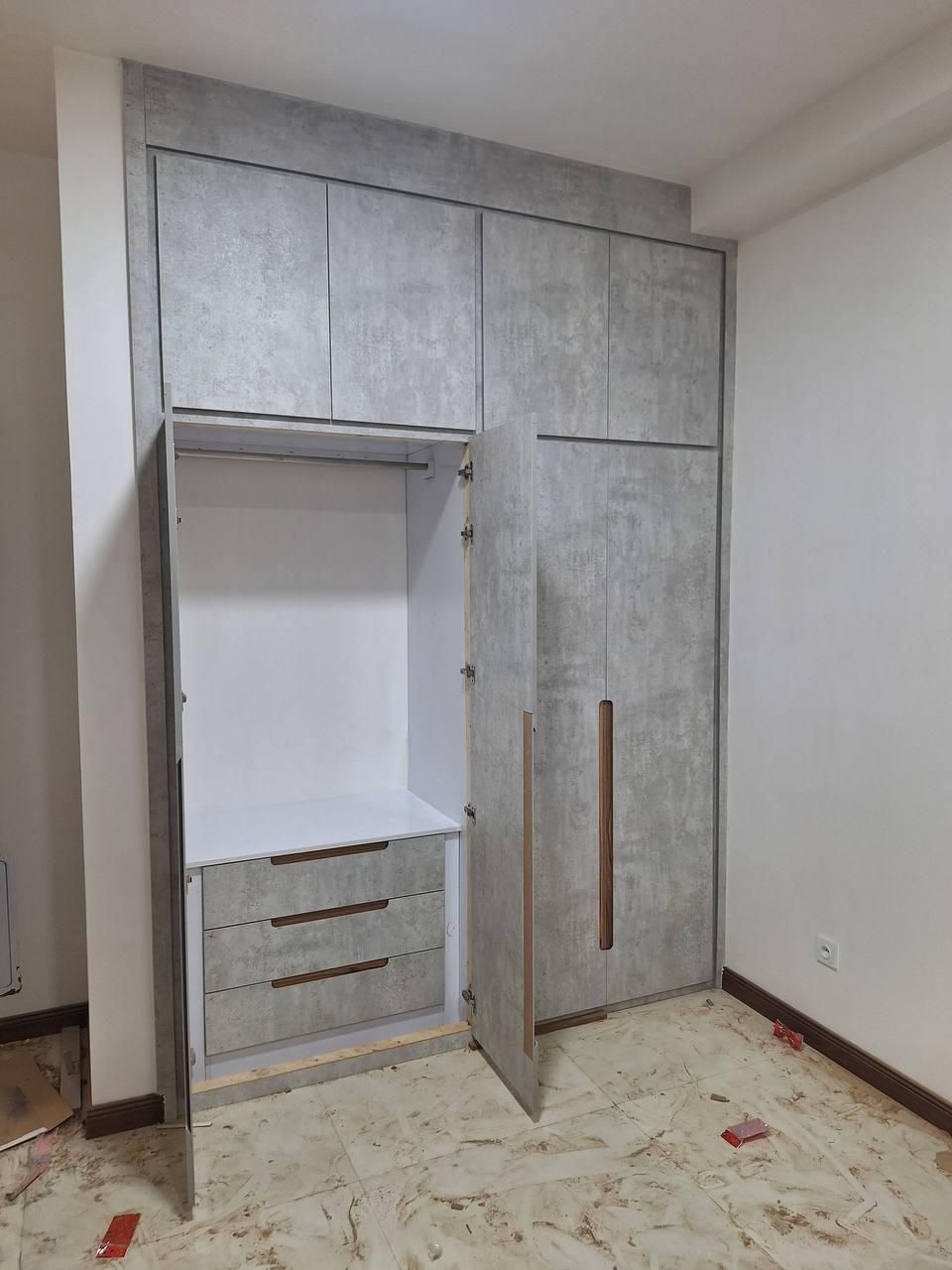اجرای کمد کابینت جهیزیه عروس با قیمت ویژه|تخت و سرویس خواب|گنبد کاووس, |دیوار