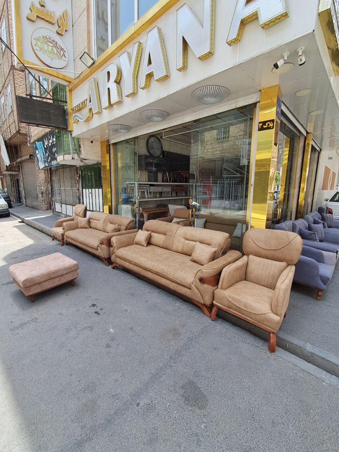 مبل و مبلمان ۸نفره تخت خواب شو|مبلمان خانگی و میز عسلی|الیگودرز, |دیوار