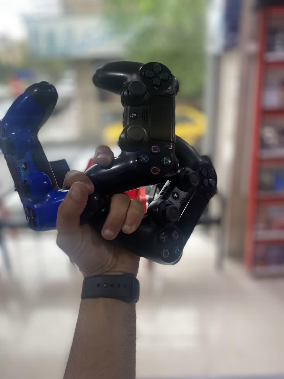 دسته ps4 اصلی کارکرده با 1 ماه ضمانت|کنسول، بازی ویدئویی و آنلاین|کرج, دهقان ویلا|دیوار
