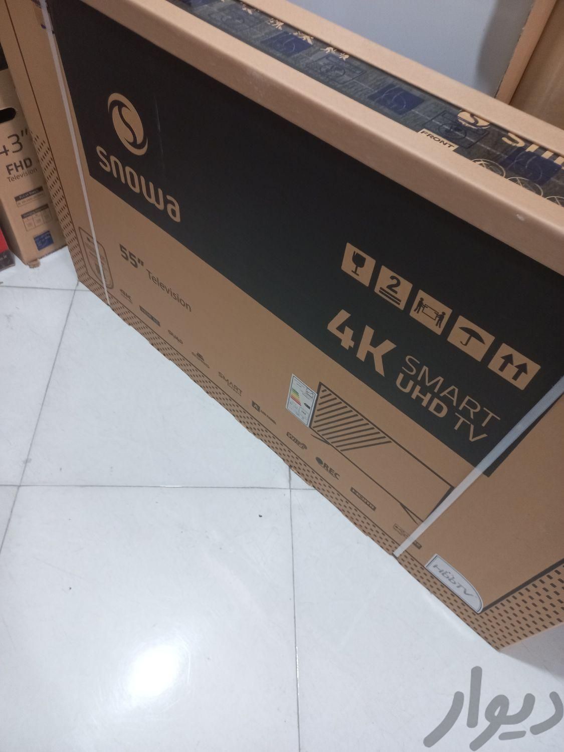 تلویزیون اسنوا 55 اینچ مدل 55SK620USهوشمنداندروید|تلویزیون و پروژکتور|کرج, مشکین‌دشت|دیوار
