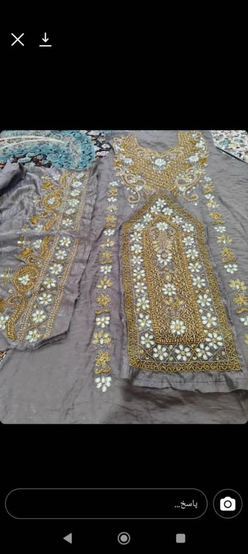 لباس کمه ای بلوچی|لباس|کهنوج, |دیوار